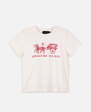 Coach Clot Horse And Carriage 90'S Fit T-Shirt (White)