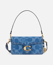 Coach Clot Tabby Shoulder Bag 26 In Maxi Signature Denim (Indigo)