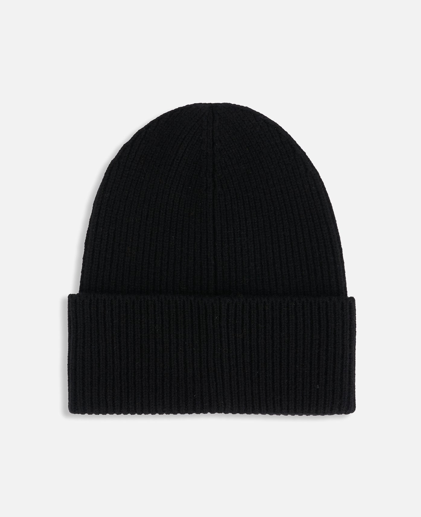 Coach Clot Patch Knit Beanie (Black)