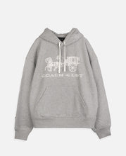 Coach Clot Horse And Carriage Relaxed Hoodie (Grey)