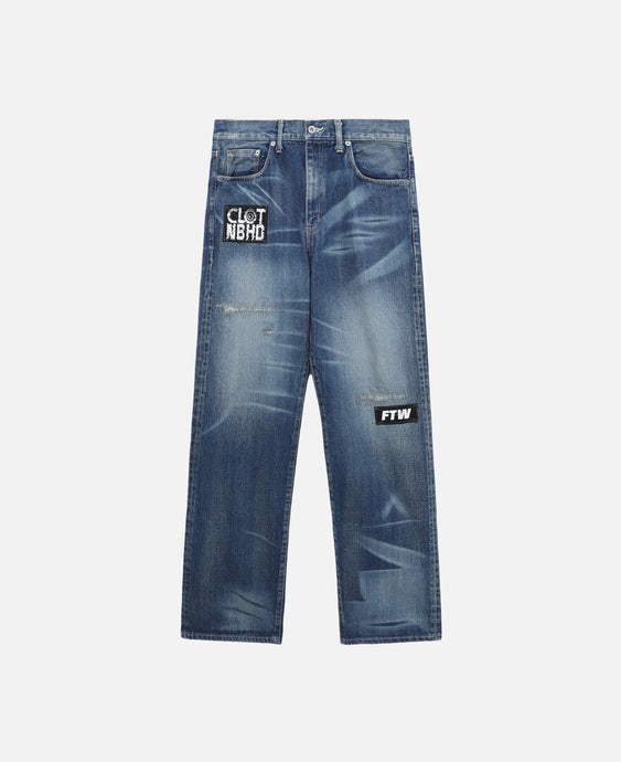 Savage Denim Deep Basic Pants (Indigo)