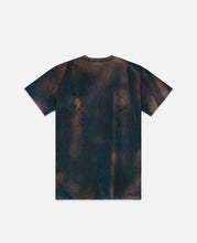 Oversized Bleached T-Shirt (Navy)