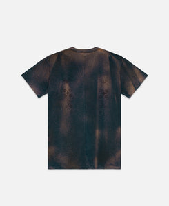 Oversized Bleached T-Shirt (Navy)