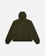 Zip-Up Hoodie (Olive)