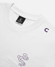 CLOTTEE Foil Print T-Shirt (White)