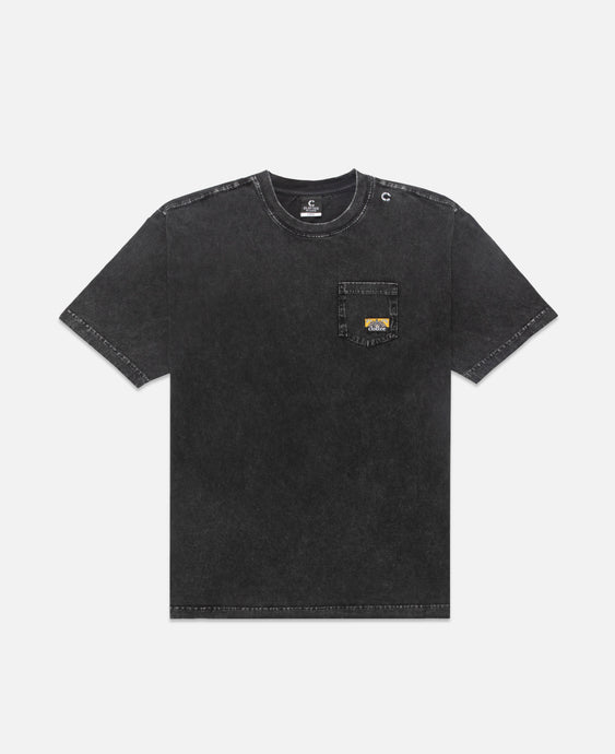 CLOTTEE Label S/S T-Shirt (Black)