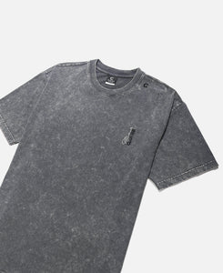 Embroidery Logo S/S T-Shirt (Grey)