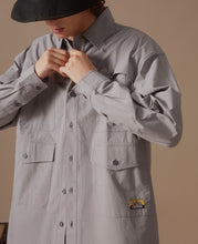 Multi Pocket Loose Fit Shirt (Khaki)