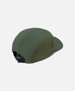 Nylon 5 Panel Hat (Olive)