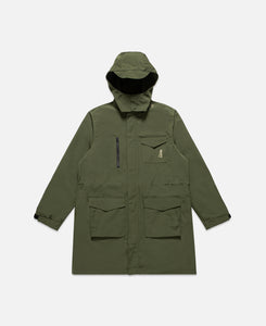 Nylon Hooded Parka (Olive)