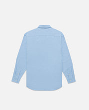 Shirt With Nylon Pocket Flap (Blue)