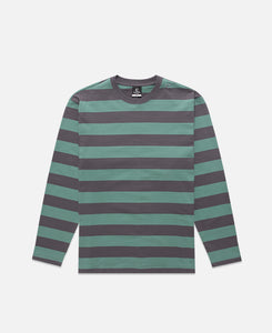 Striped L/S T-Shirt (Green)