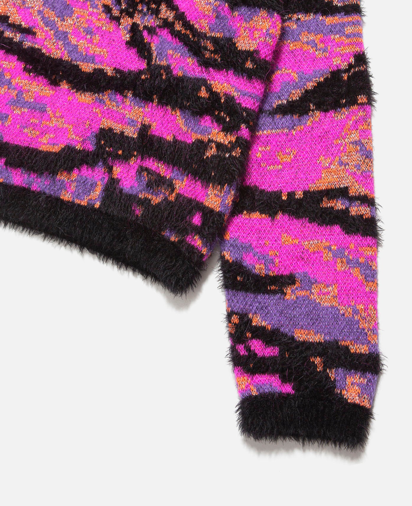 Unisex Jacquard Tiger Sweater (Black)