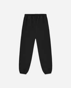 Heavy Fleece Essential Sweatpants (Black)