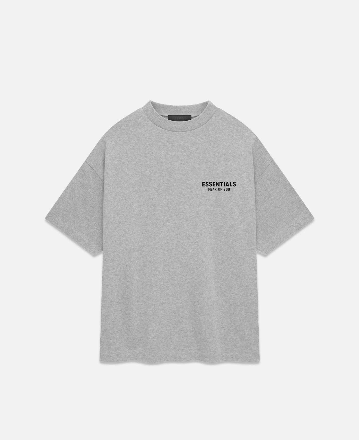 Jersey Crewneck T-Shirt (Light Grey)