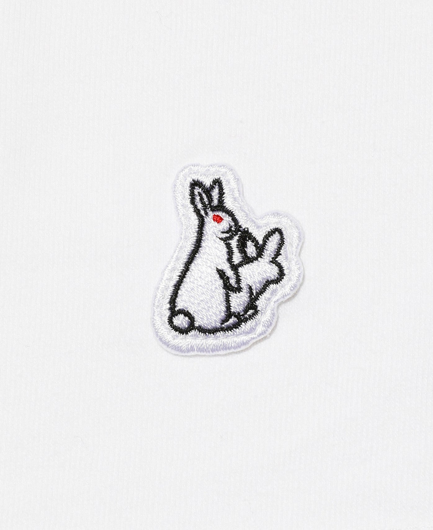 Embroidery Egg Sushi Rabbit T-Shirt (White)