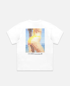 Mosaic Swimsuit Girl T-Shirt (White)