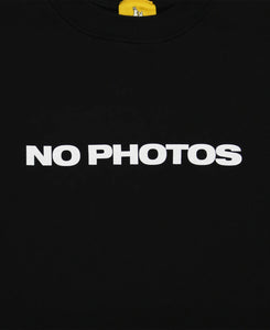 No Photos Sweatshirt (Black)