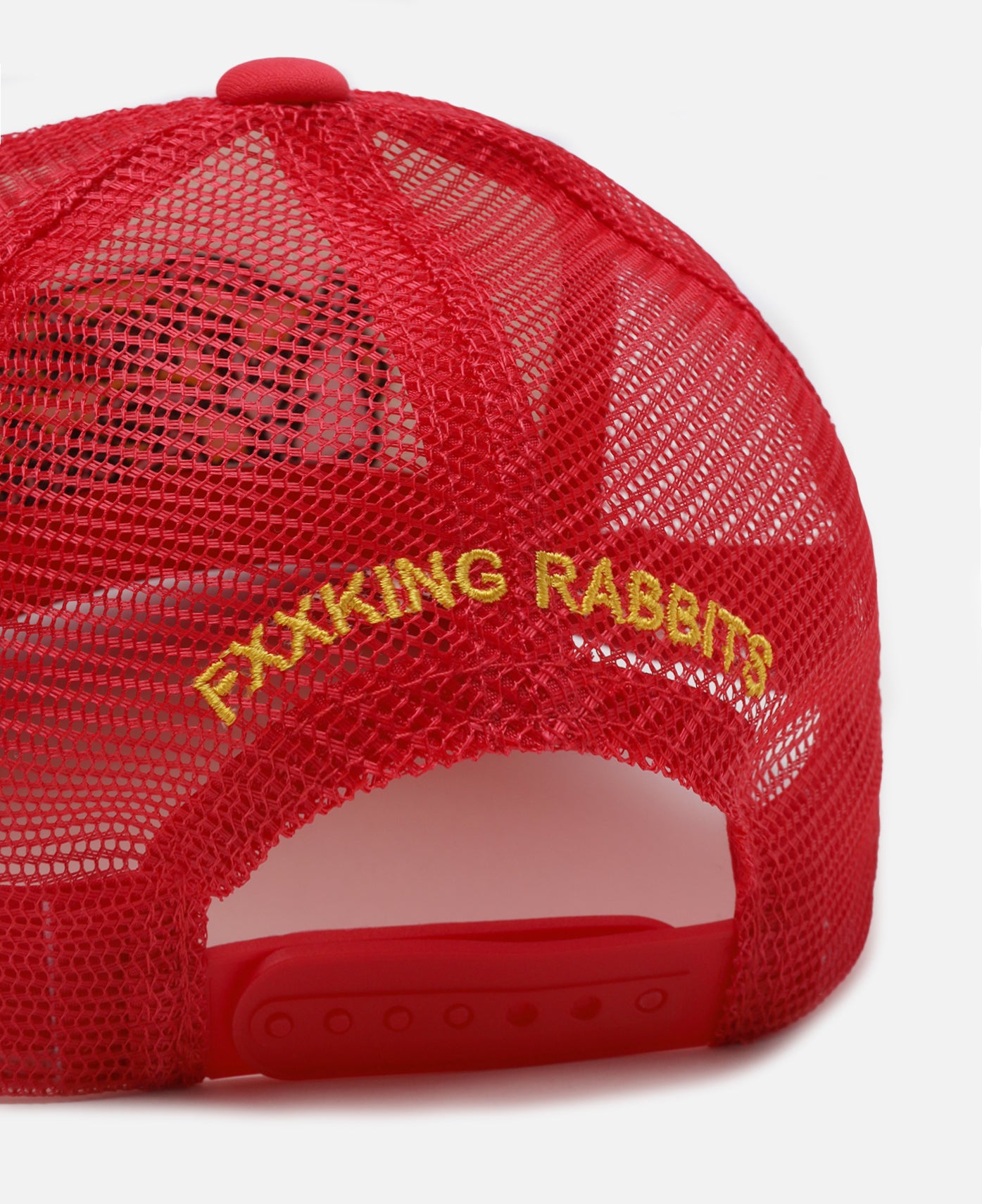 Retro Logo Mesh Cap (Red)