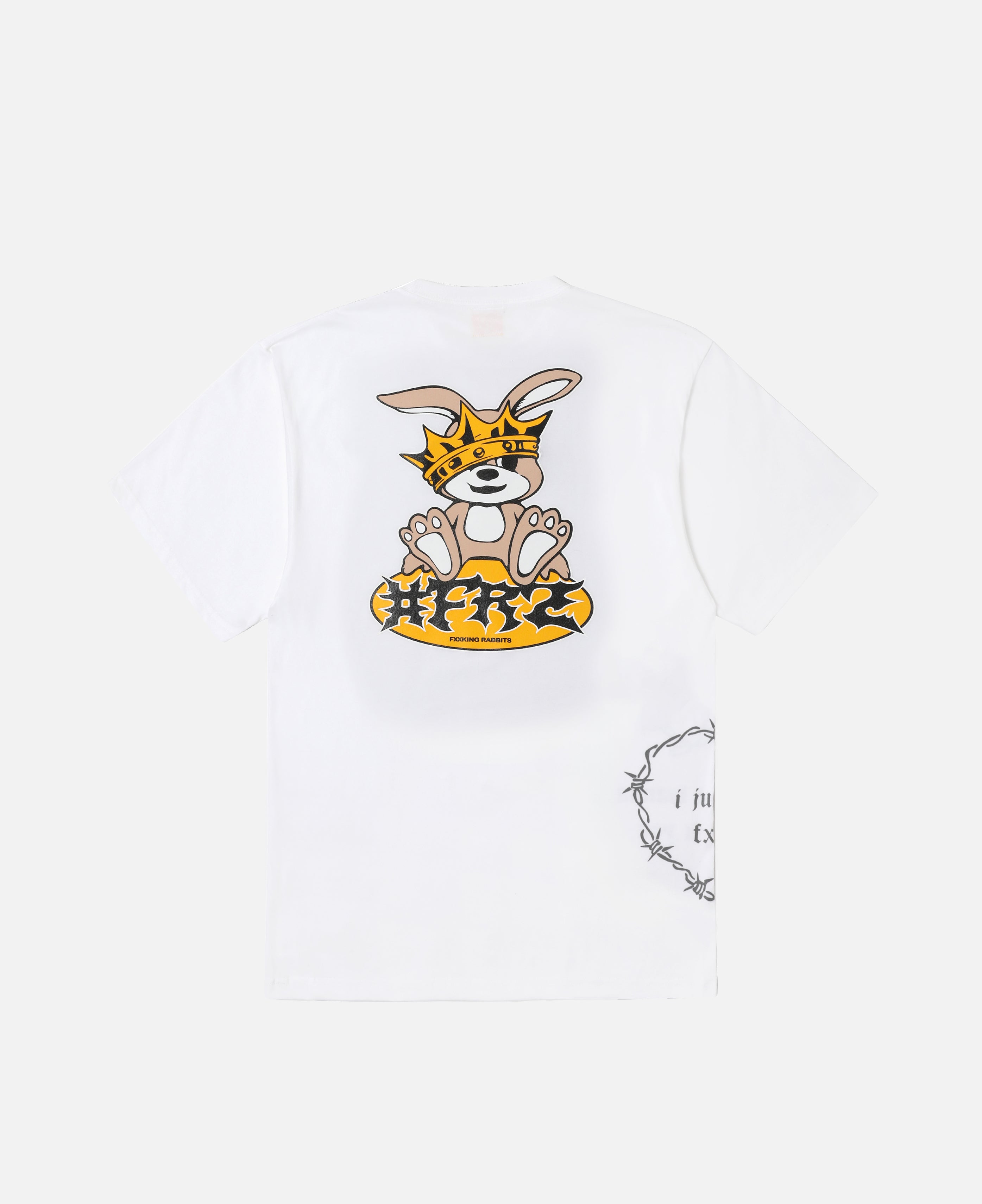 #FR2 Stuffed Toy T-Shirt (White)