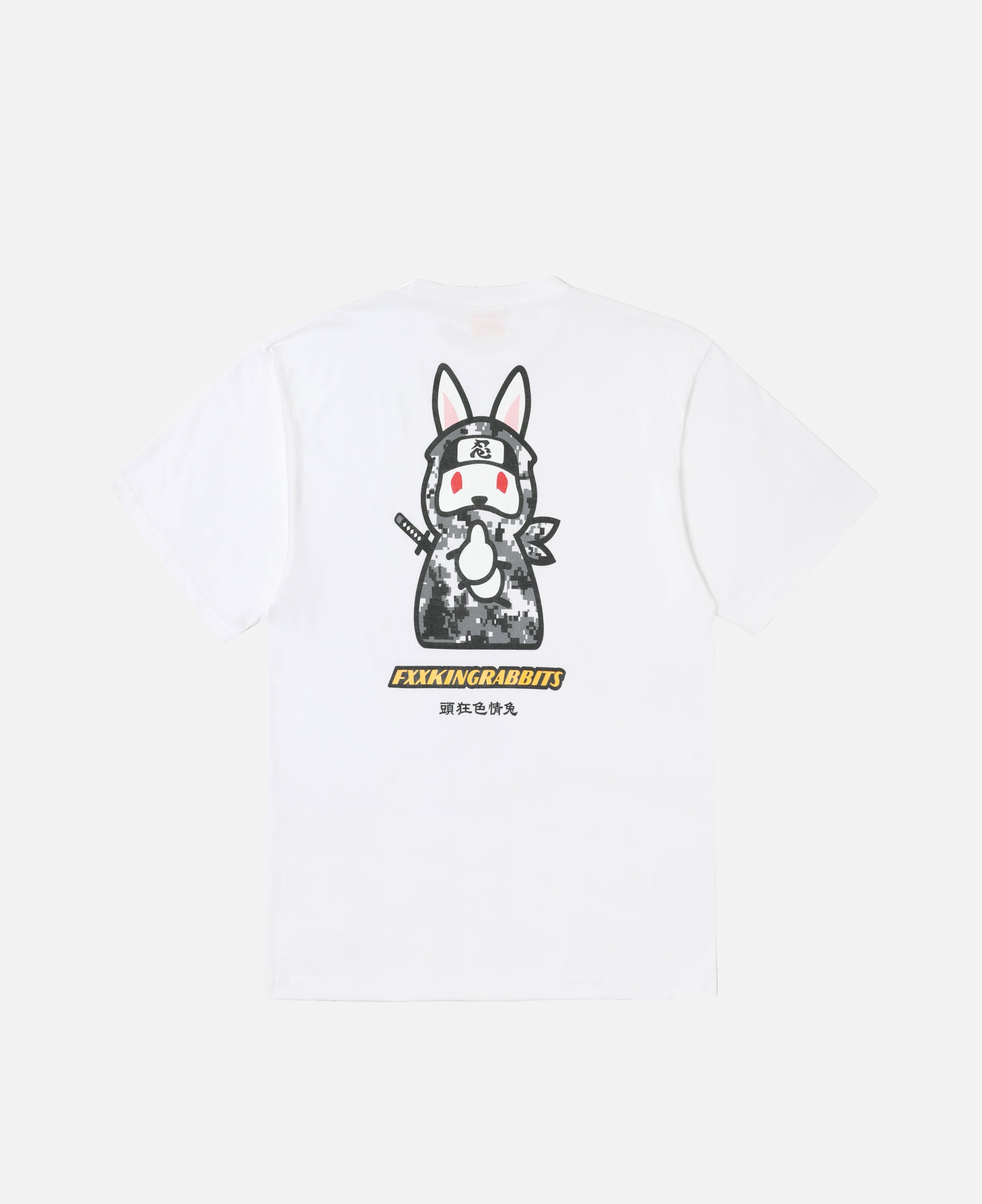 Ninja-Rabbit T-Shirt (White)