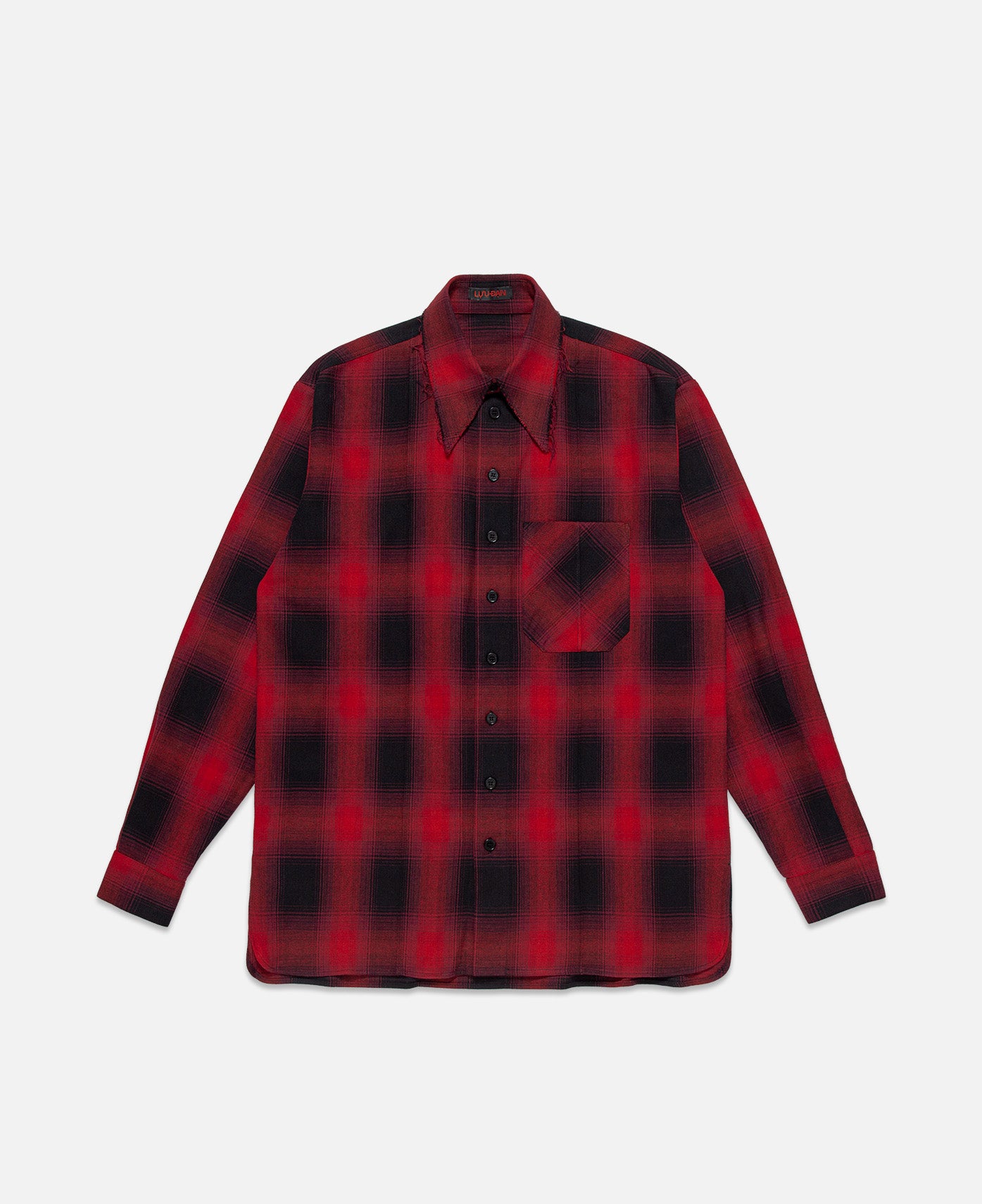 Unisex Relaxed Long Sleeve Shirt (Red)