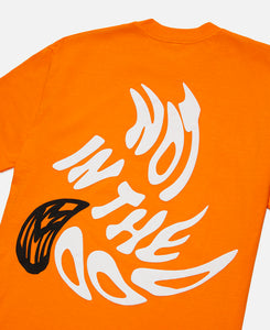 Printed T-Shirt (Orange)