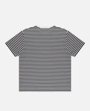 COOLMAX Stripe Jersey T-Shirt (Navy)