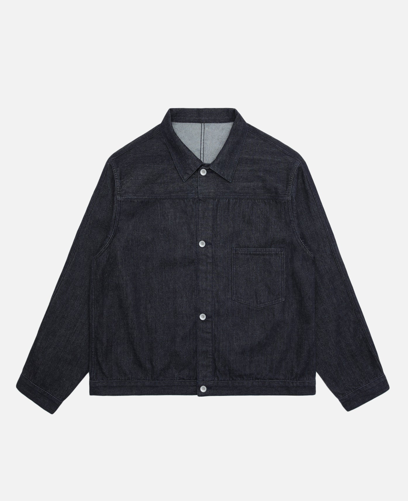 Short Denim Jacket (Indigo)