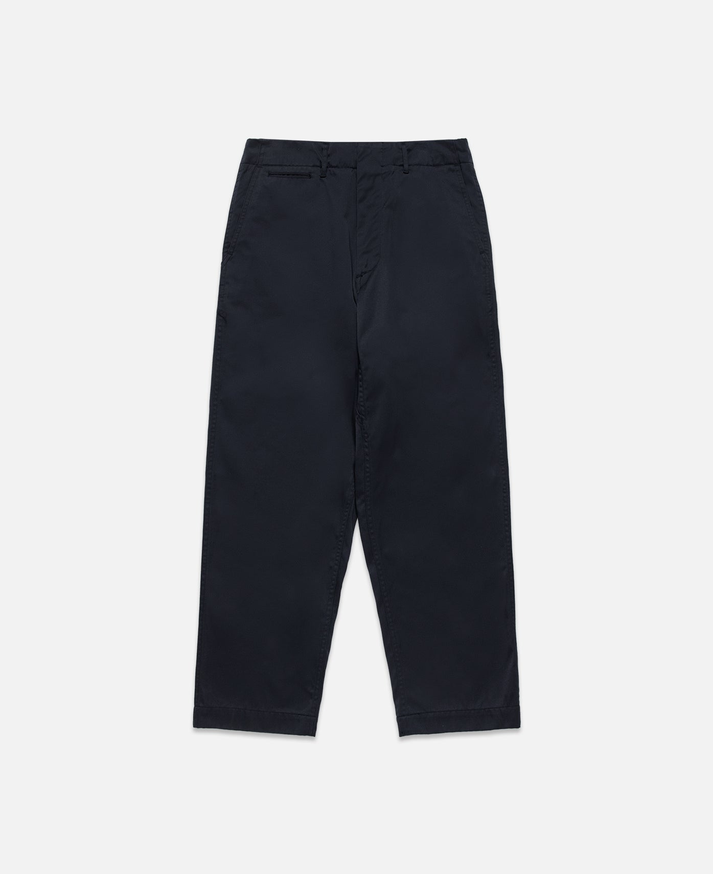 Wide Chino Pants (Navy)