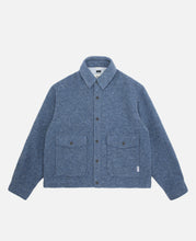 Windstopper Sliver Knit Jacket (Blue)