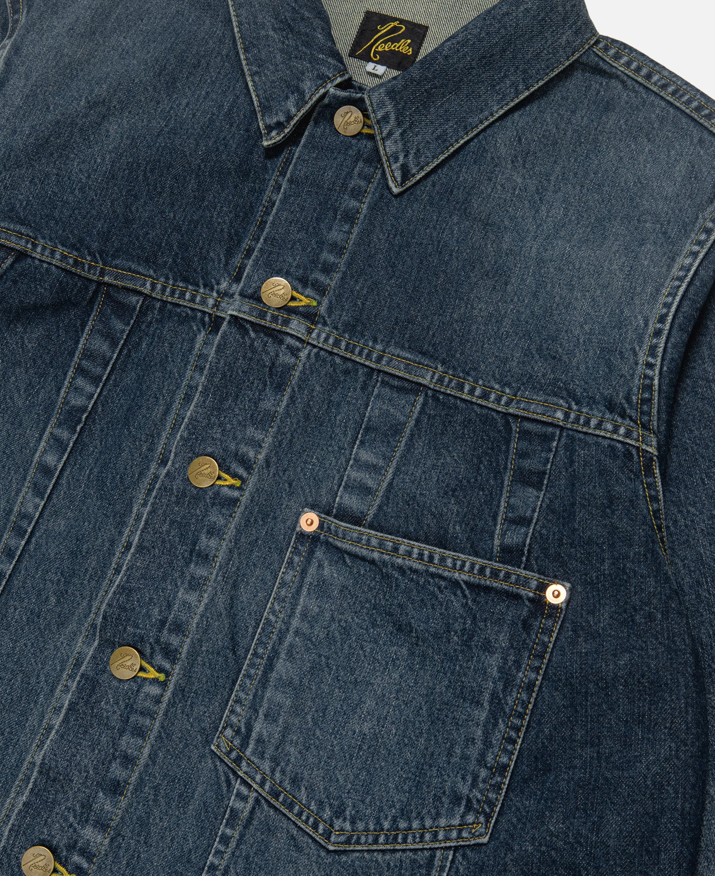 Darts Jean Jacket - 12Oz Denim (Blue)