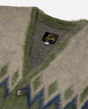 Mohair Cardigan (Olive)