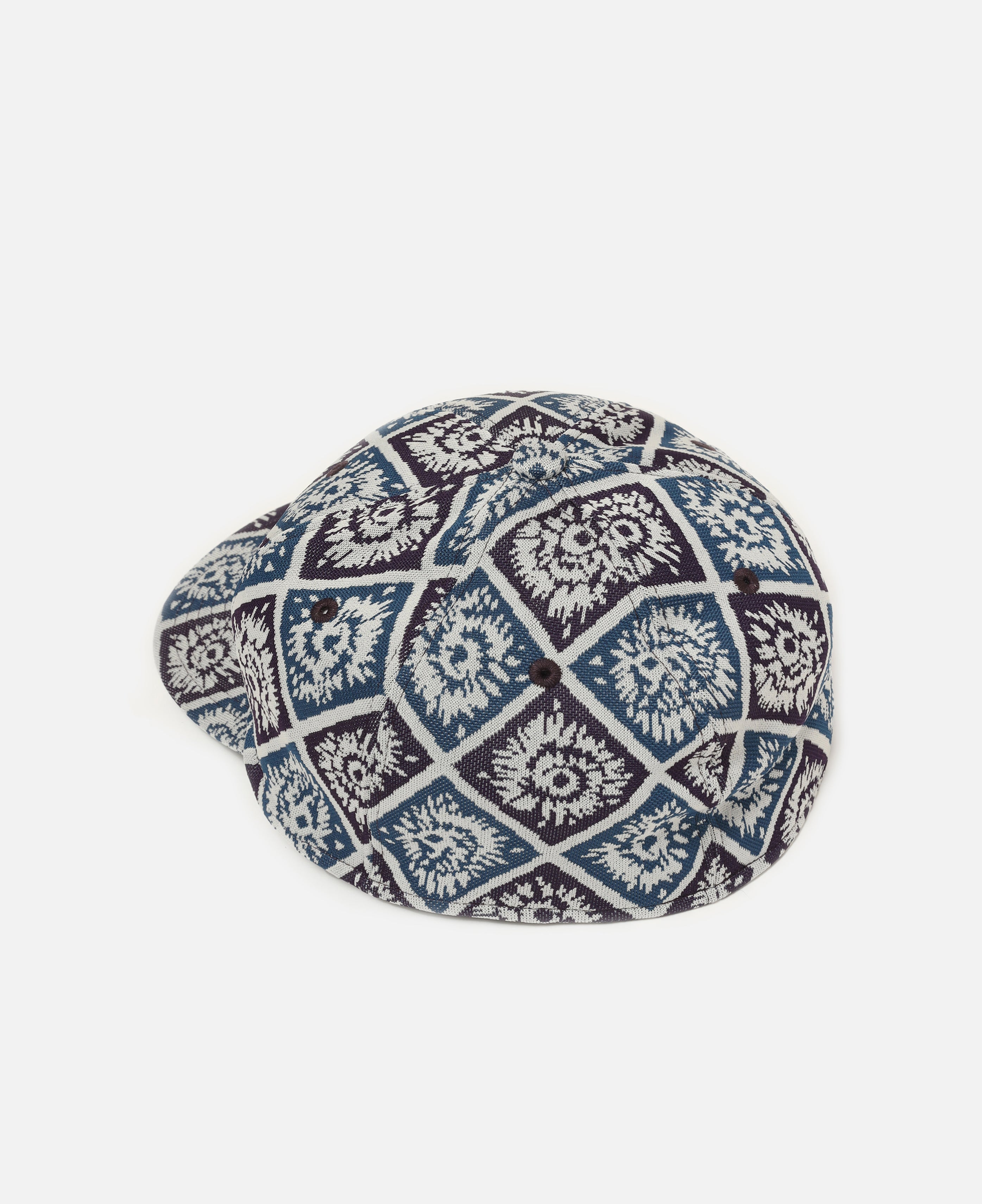 Baseball Cap - Poly Jacquard (Blue)