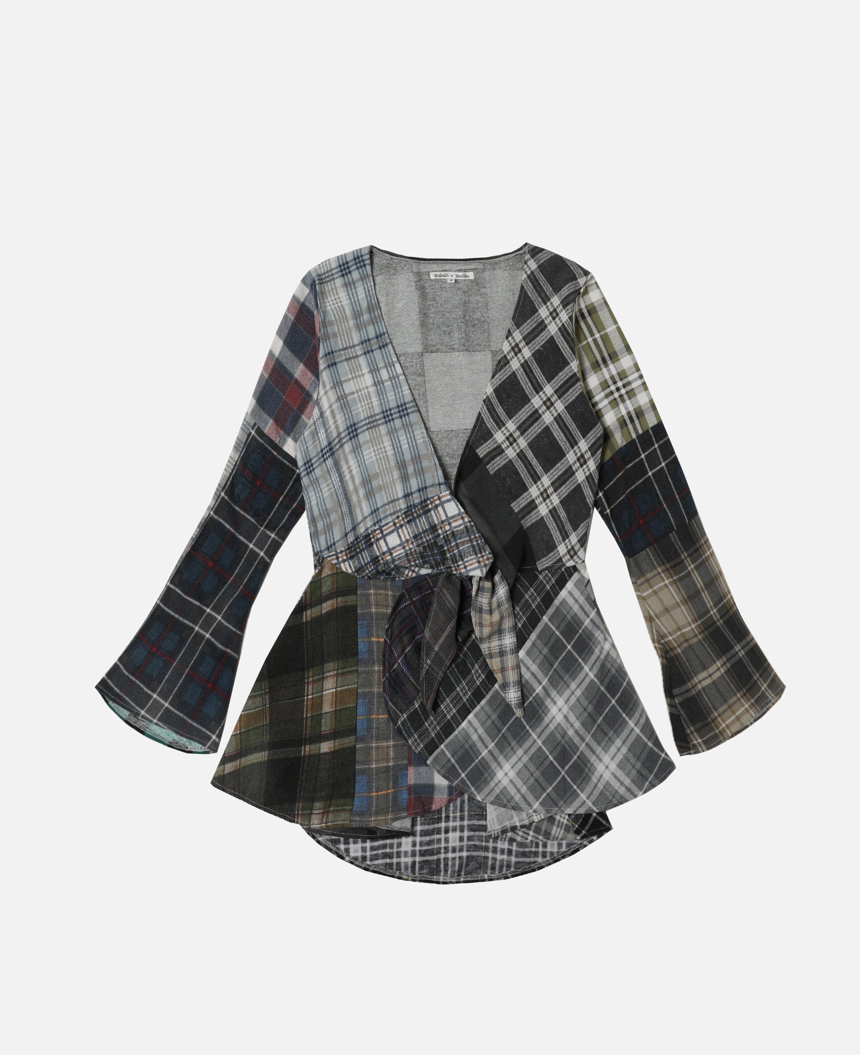 Flannel Shirt - Cache Coeur Blouse (Multi) (Size 2)