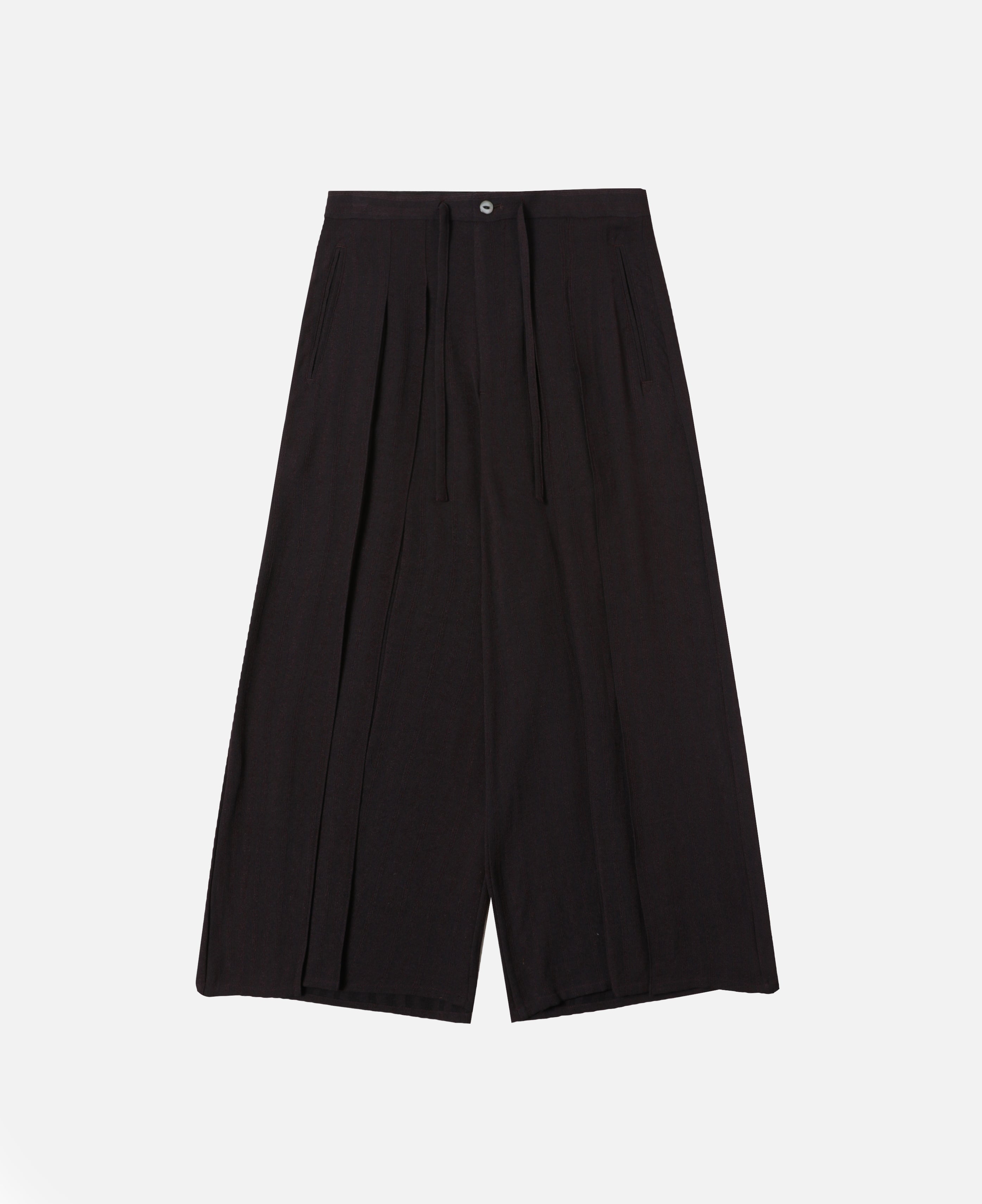 Hakama Pants - Alternate Stripe (Burgundy)