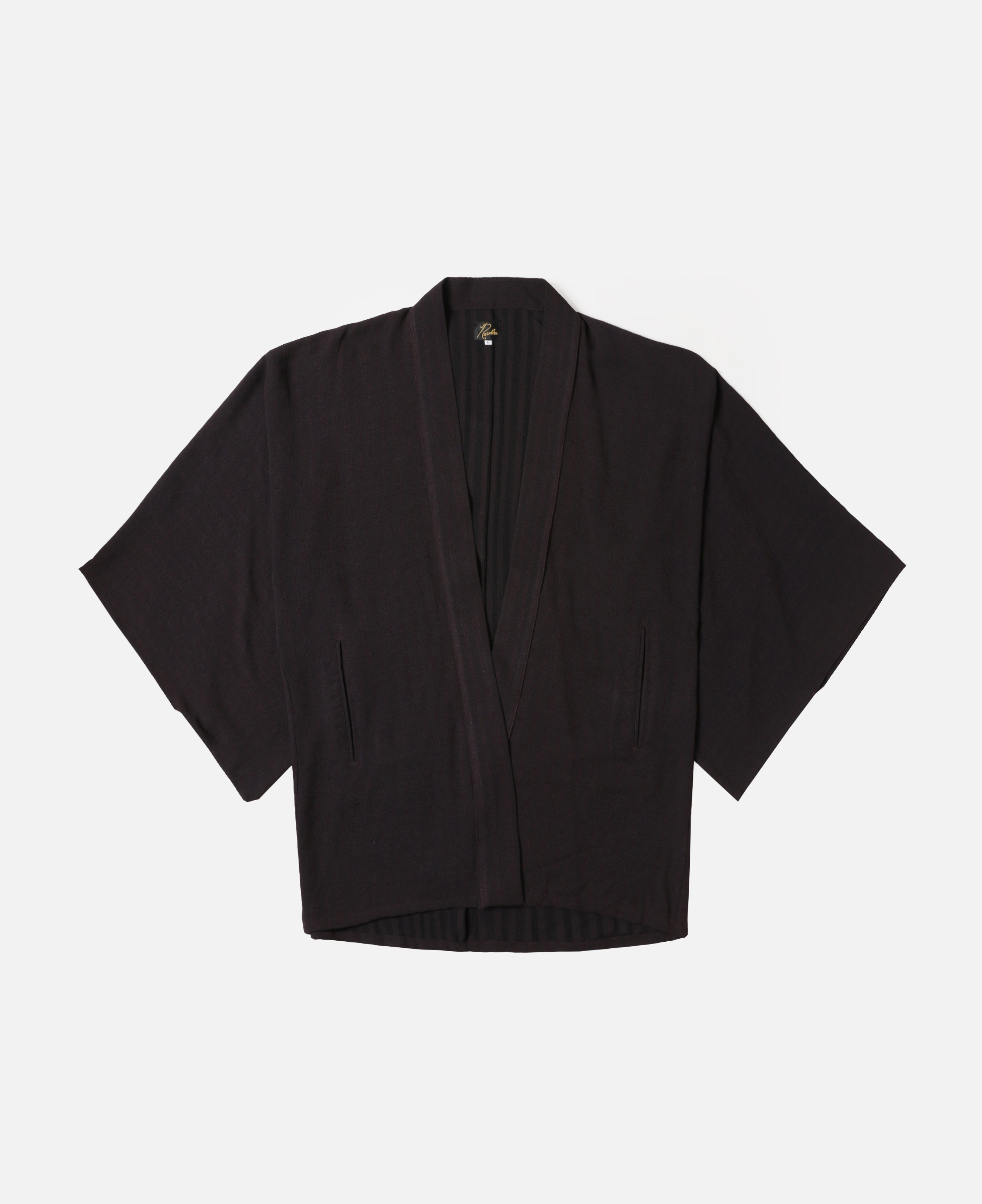 Haori Jacket - Alternate Stripe (Burgandy)