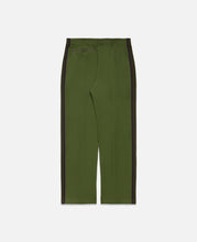 Track Pants- Poly Smooth (Olive)