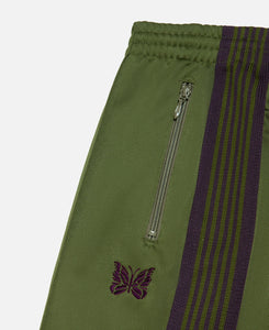 Track Pants- Poly Smooth (Olive)