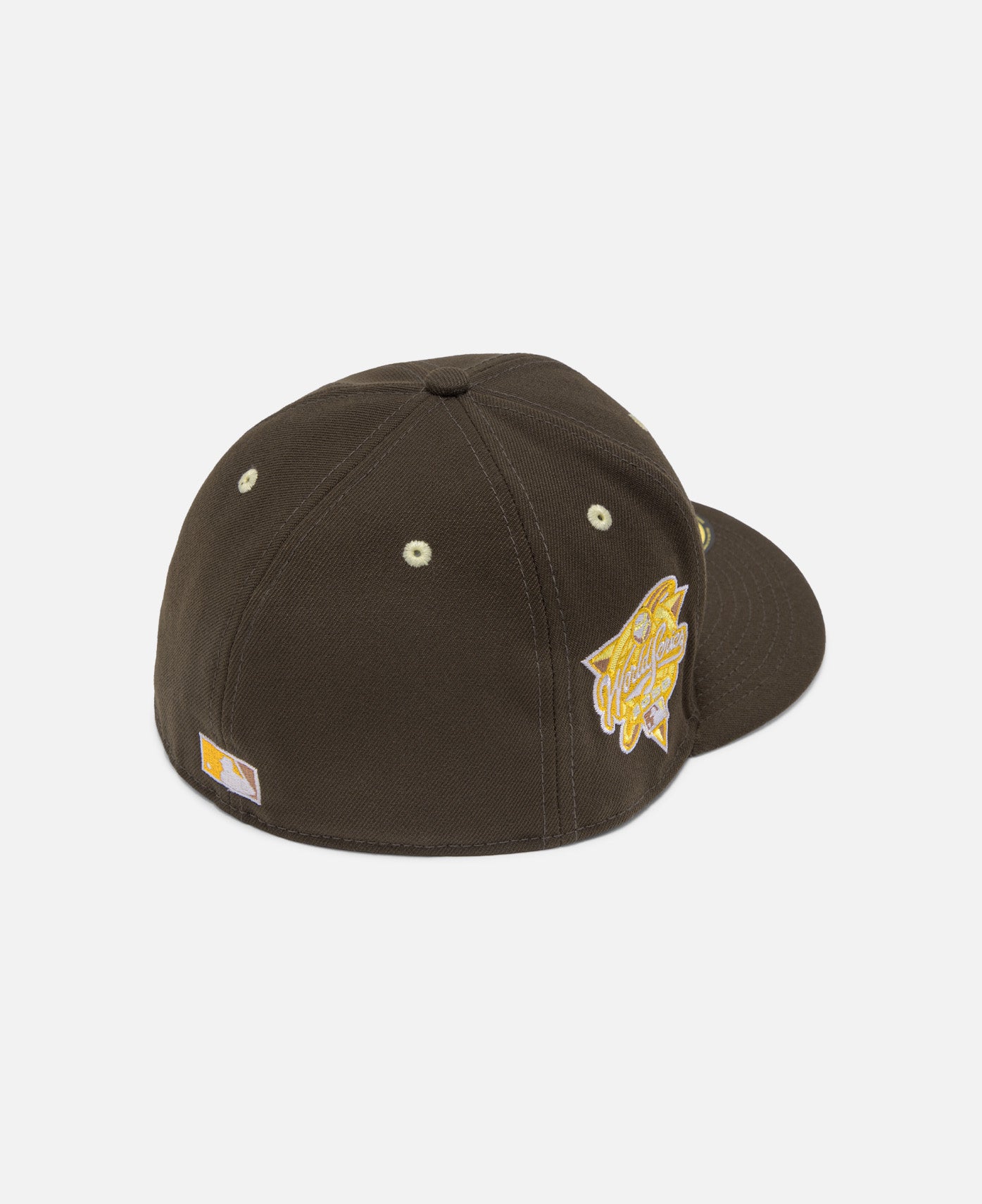 Easter New York Yankees Cooperstown Soft Yellow Undervisor Walnut 59Fifty Cap (Brown)