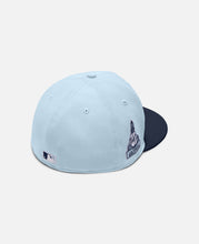 Summer Los Angeles Dodgers Cooperstown Navy Visor Soft Blue 59Fifty Cap (Blue)