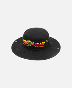 Bob Marley Hiking Hat (Black)