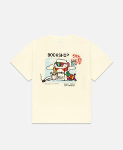 Book Shop T-Shirt (Cream)