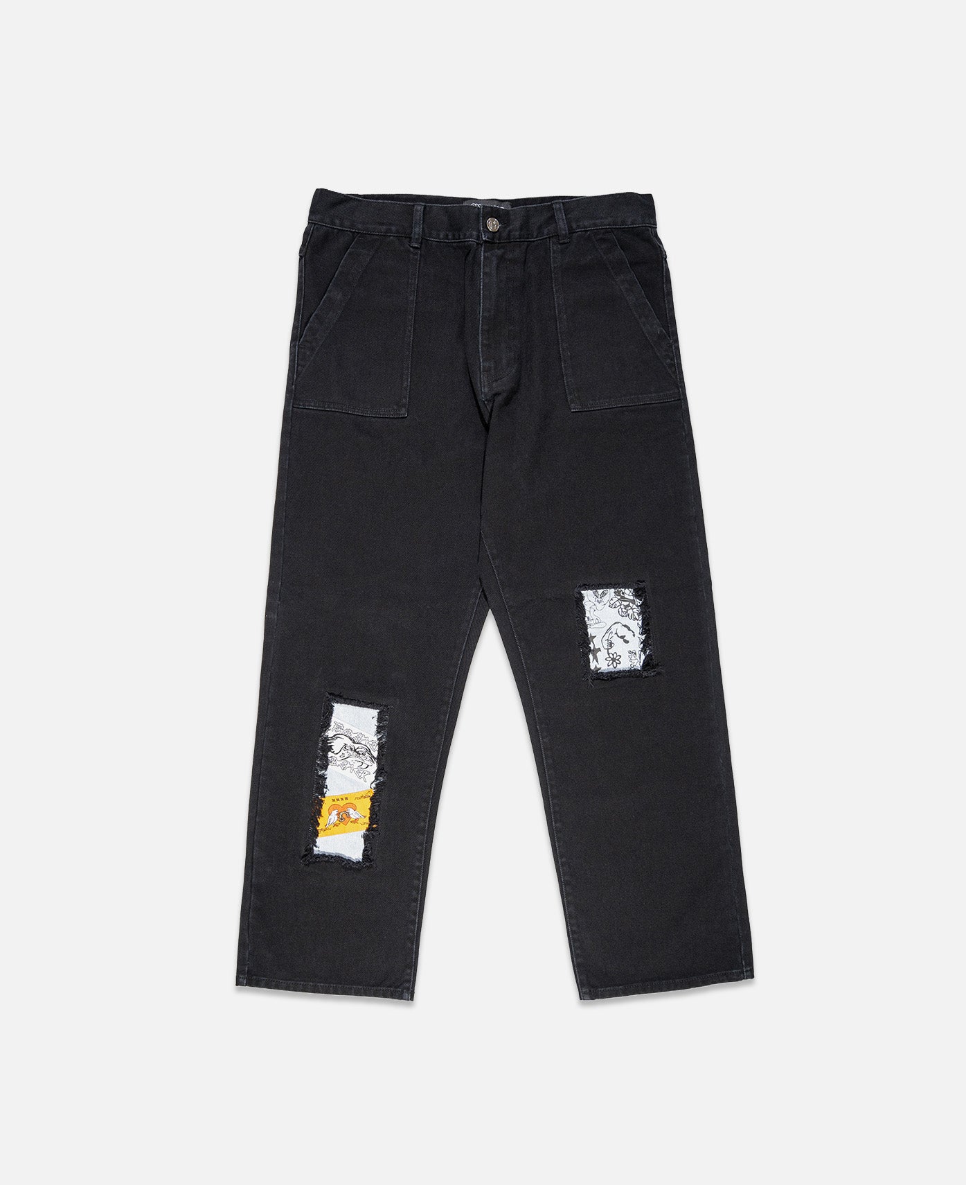 Zebra Pants (Black)