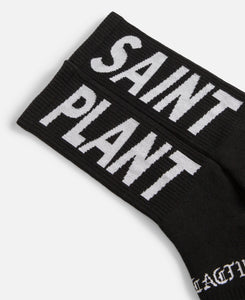 Saint Plant Socks (Black)