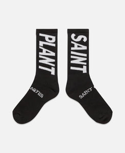 Saint Plant Socks (Black)