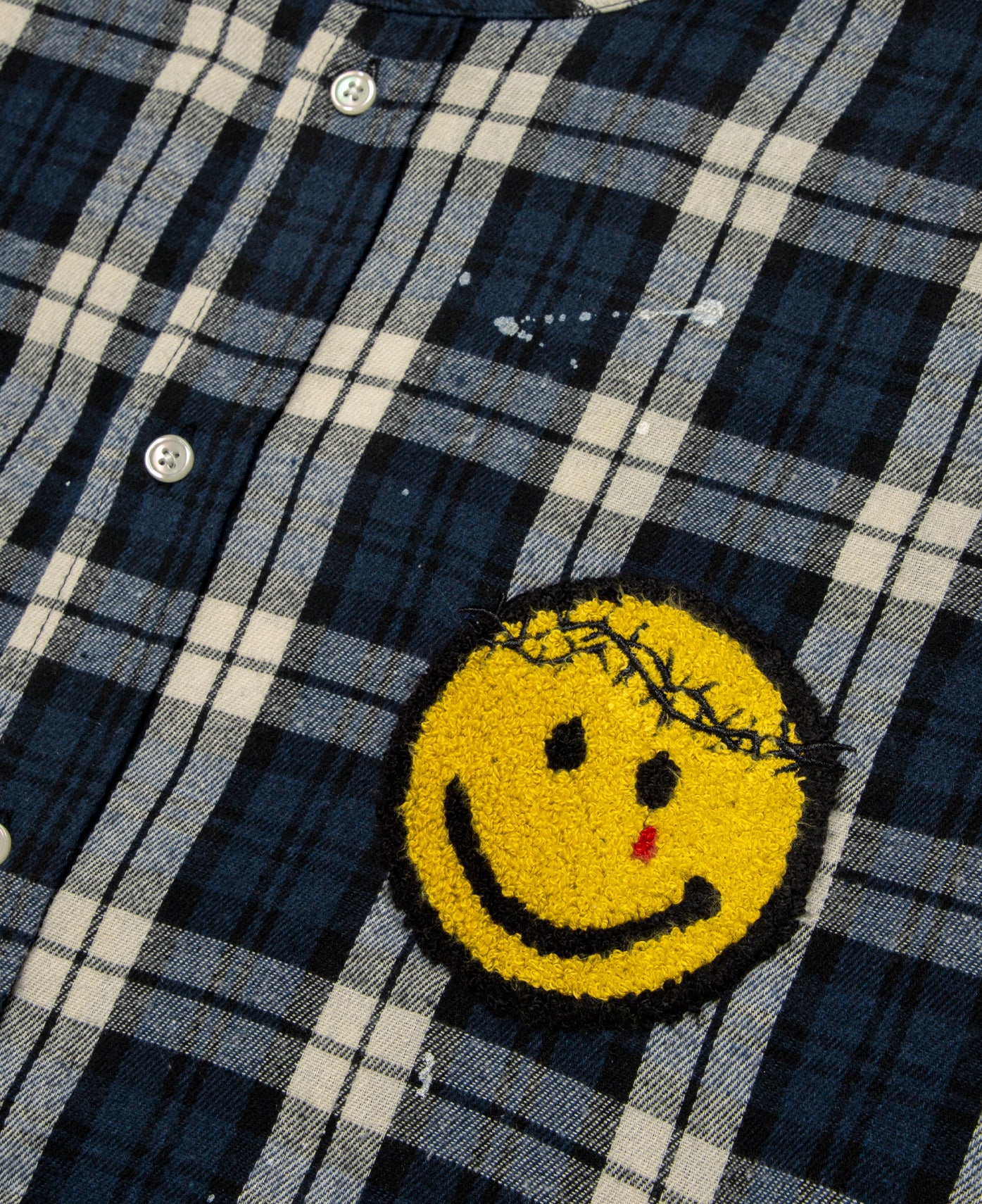 K.O.K Smile Vintage Shirt (Navy)
