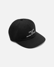 Distortion Wash Union Cap (Black)