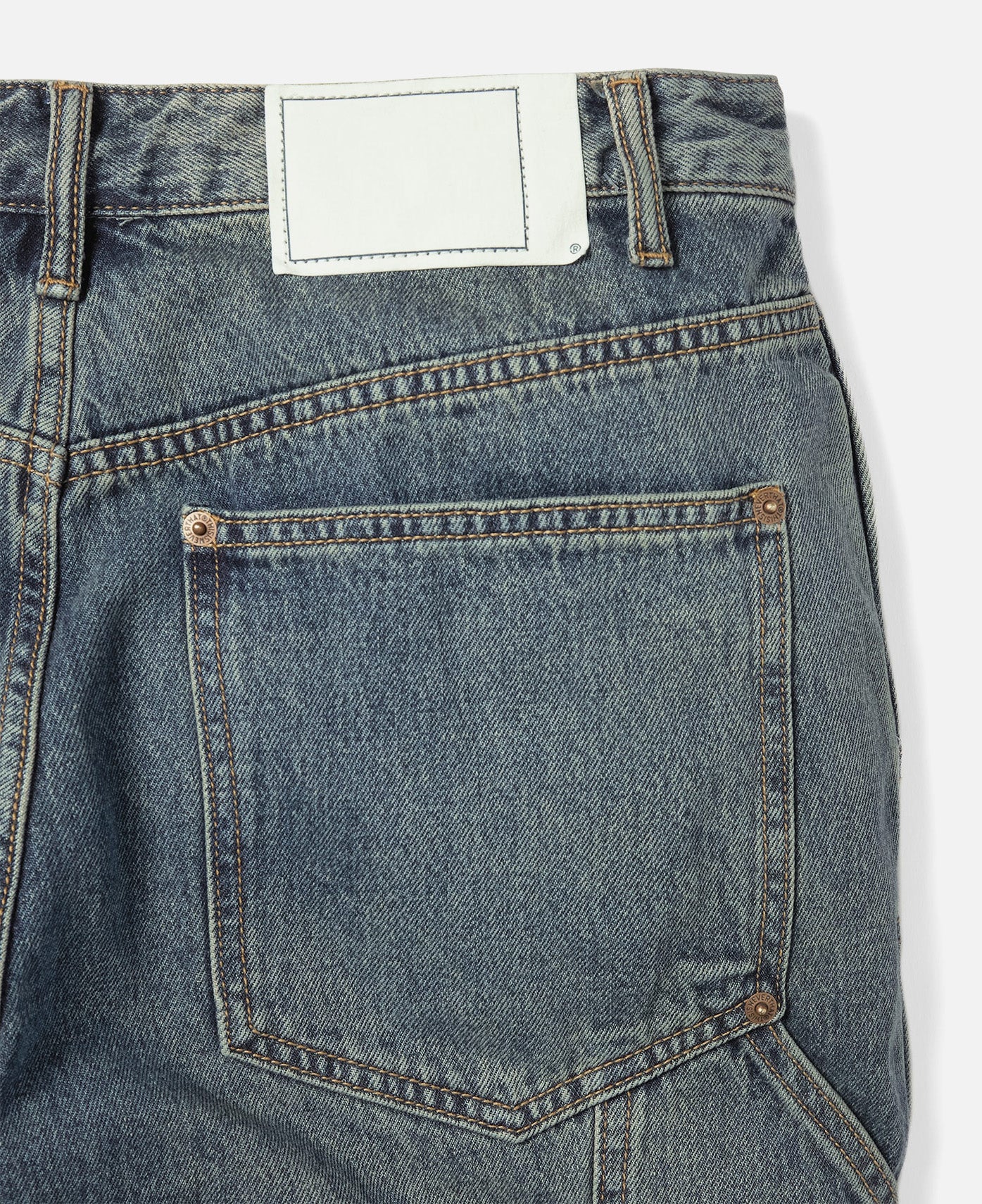 Denim Carpenter Pants (Navy)
