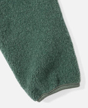 Gore-Tex Windstopper®  Wool Fleece Crewneck (Green)